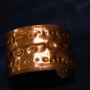 Hand Crafted Copper Cuff